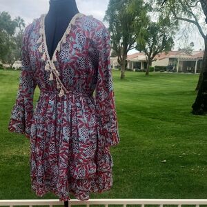 KARMA HIGHWAY Cotton Floral Dress